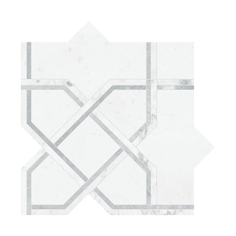 Utopio Madina Dove - Marble Mosaic