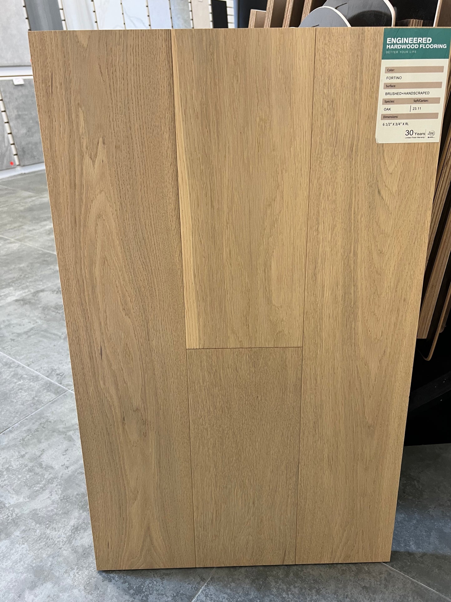 Engineered Oak - Fortino 6.5x3/4”