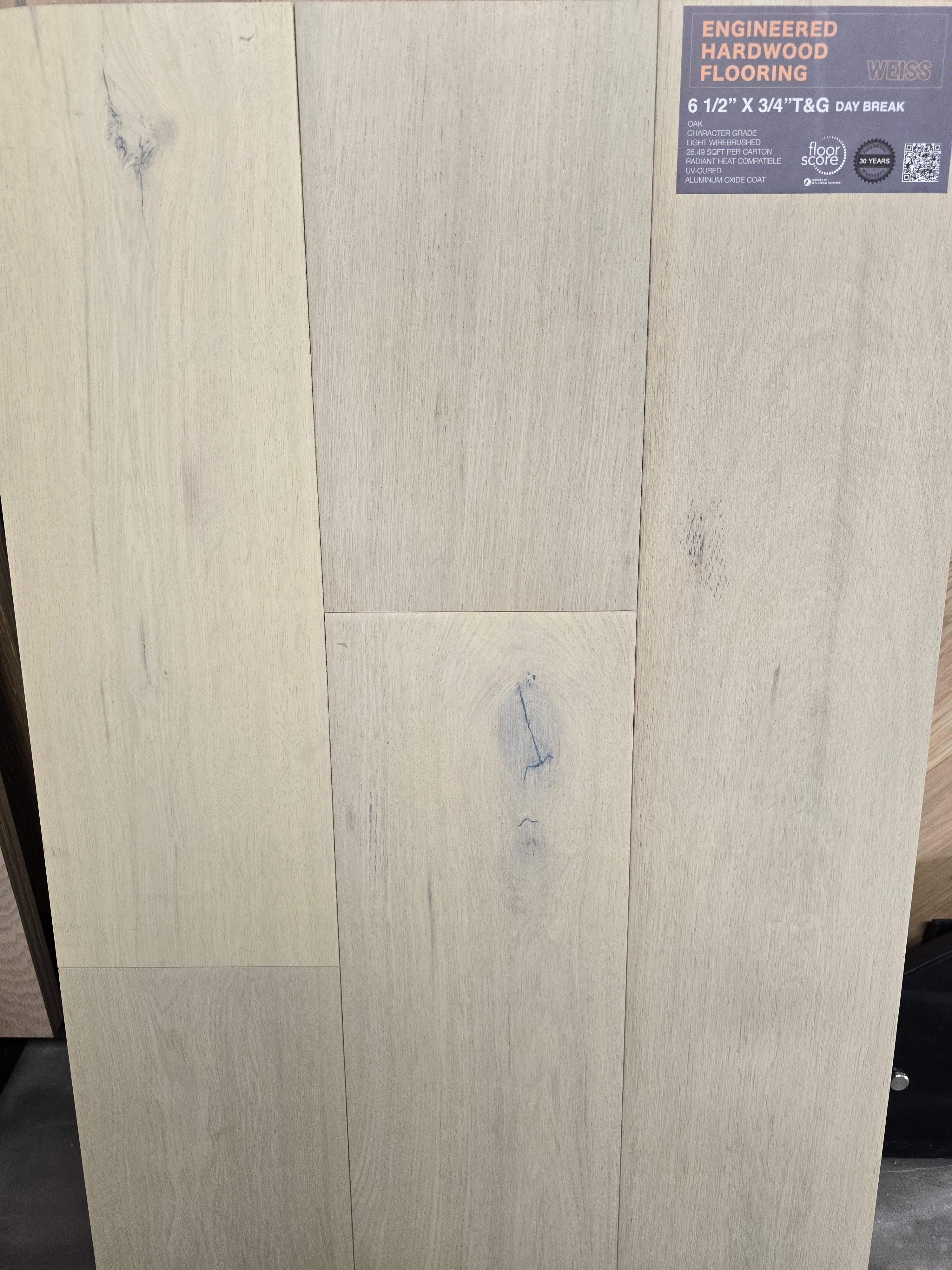 Weiss Engineered Wood 3/4" Collection
