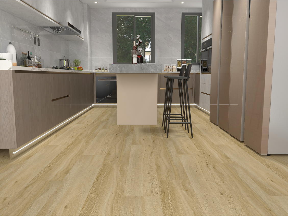 Metropolitan Astoria WPC waterproof vinyl plank room scene