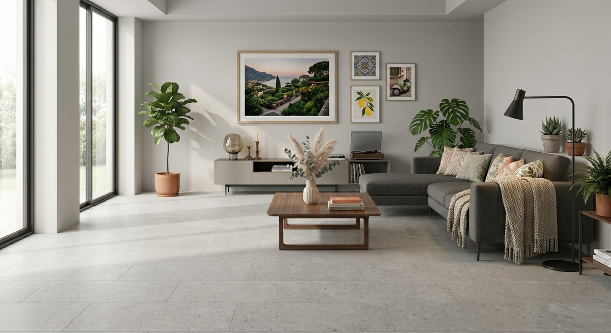 Void Bone Porcelain Tile