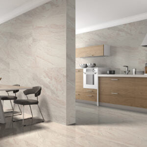 Sarana Earthsong White Porcelain Tile 60x60cm - Sarana Tile