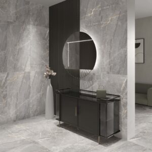 Sarana Charme Gray Porcelain Tile 30x60cm - Sarana Tile