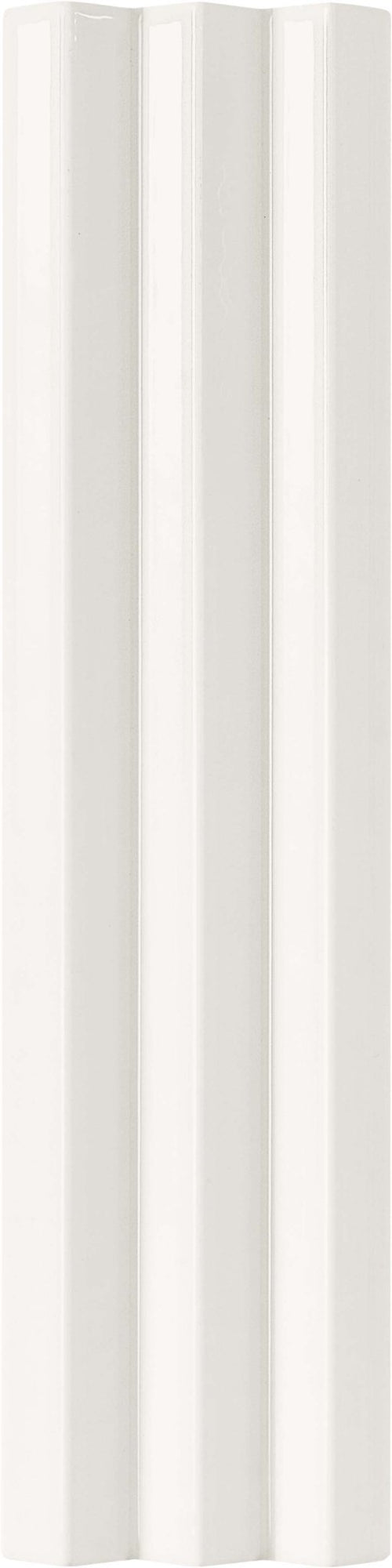 Abacus 3D Bright White Ceramic Wall Tile