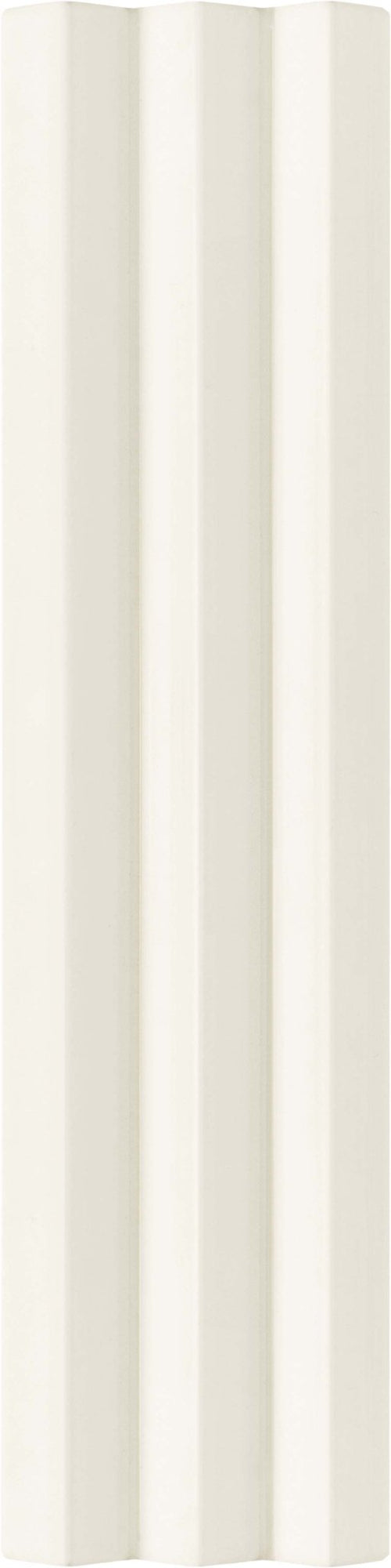 Abacus 3D Matt White Ceramic Wall Tile