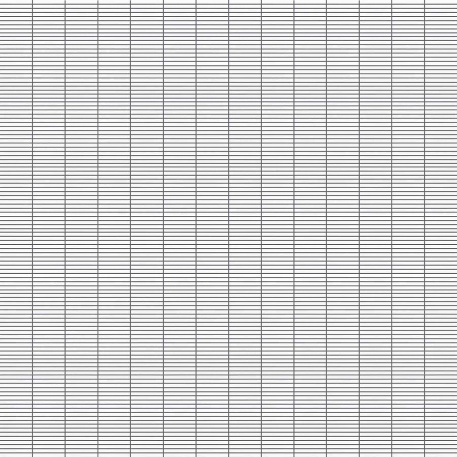 Avenue Bianco Porcelain Strip Mosaic 0.5x6