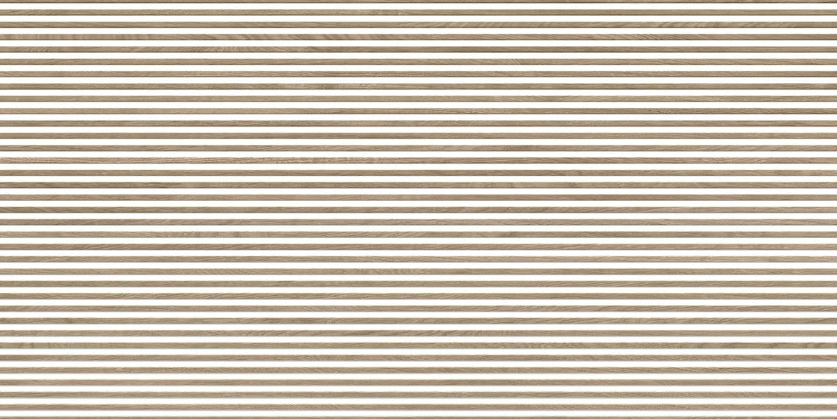 Bari Slat White Matte Ceramic Wall Tile