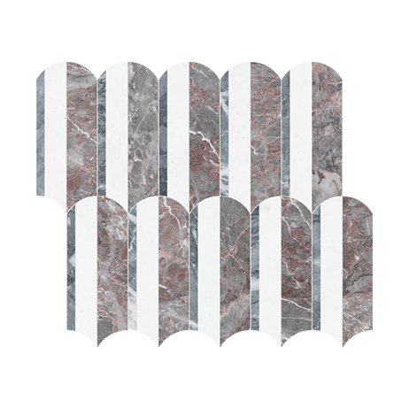 Utopio Hydros Blush - Marble Mosaic