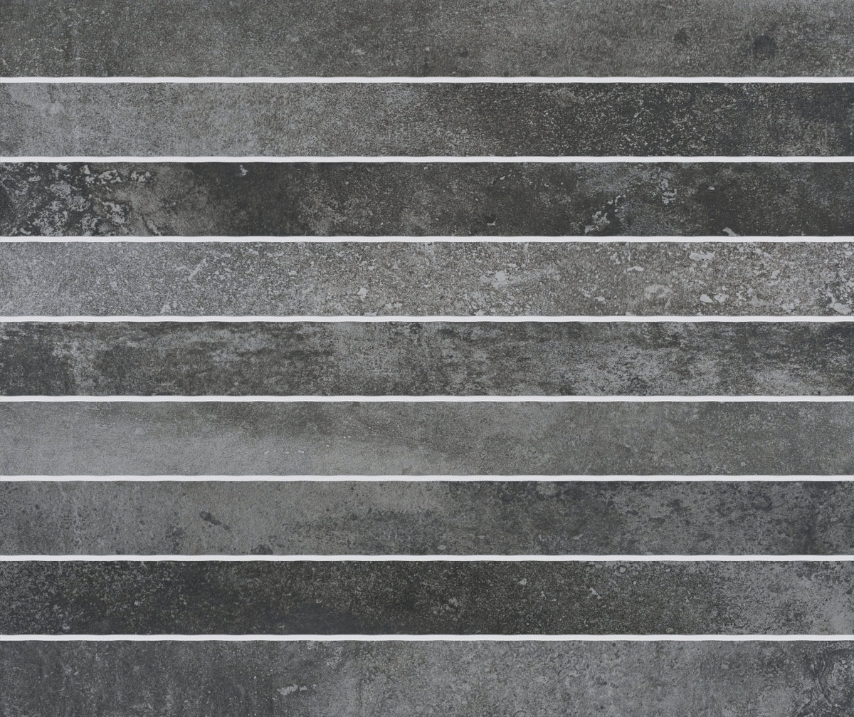 Briques Charcoal Matte Porcelain Tile