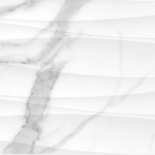 Raffino Statuario Valore Matte Ceramic Wall Tile 12x36