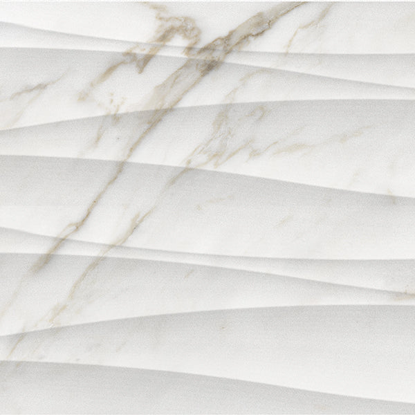 Raffino Calacatta Dolce Matte Ceramic Wall Tile 12x36