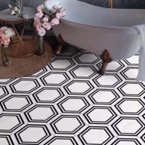 Sarana Avant Oregon Gris Haya Porcelain Tile 22x25cm - Sarana Tile