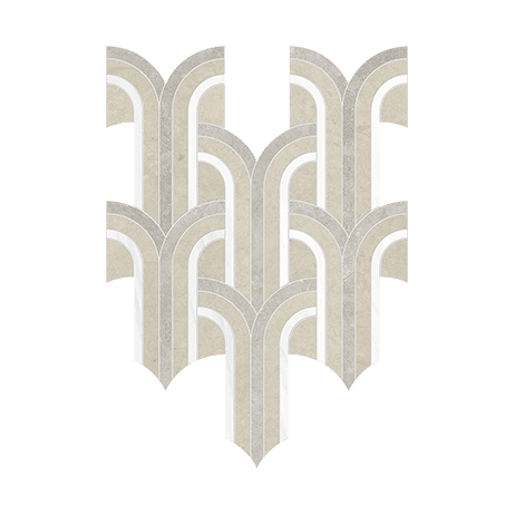 Utopio Florence Clay - Marble Mosaic