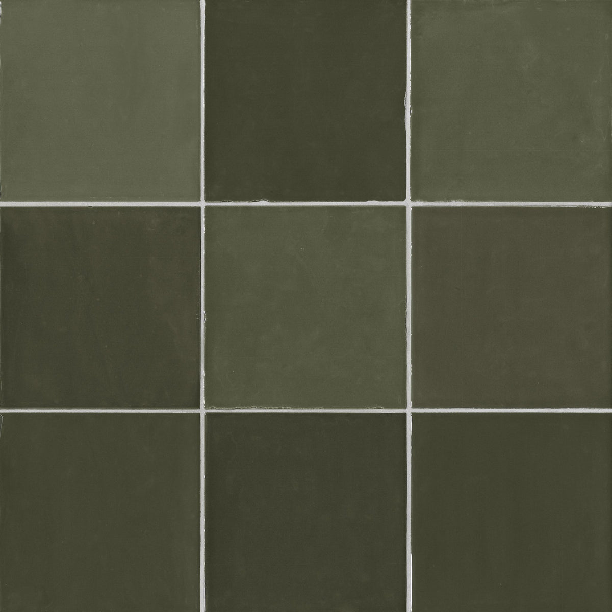 Color Art Deep Green Ceramic Wall Tile