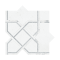 Utopio Madina Dove - Marble Mosaic