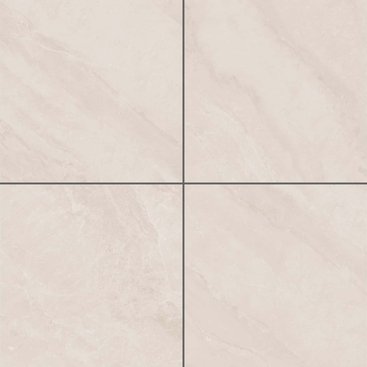 Gatsby Pearl marble-look porcelain mosaic & tile