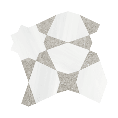 Utopio Stellar Grigio - Marble Mosaic