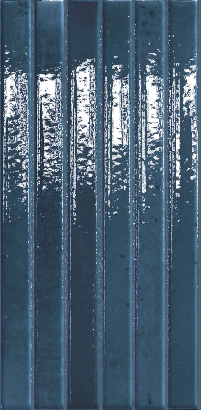 Home KitKat Navy Glossy Porcelain Wall Tile