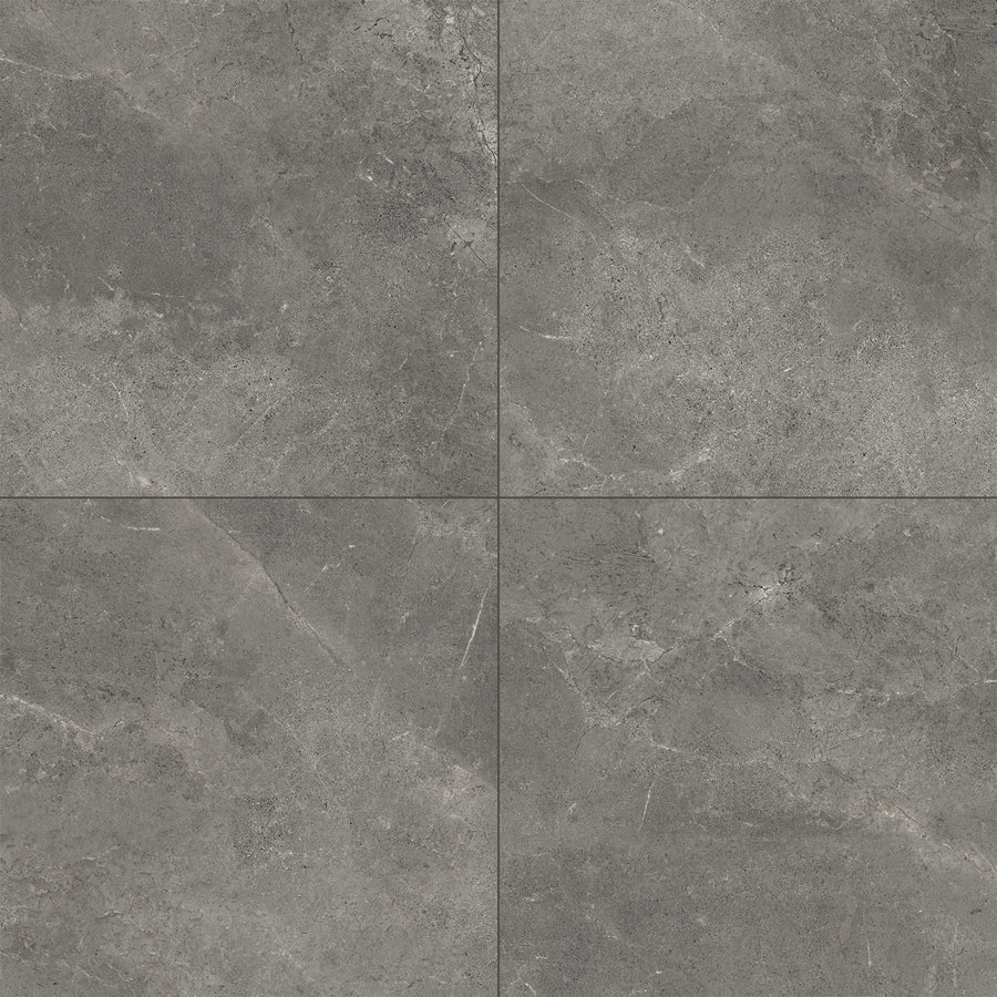 Imperial Stone Charcoal Coloured-Body Porcelain Stone-Look Tile