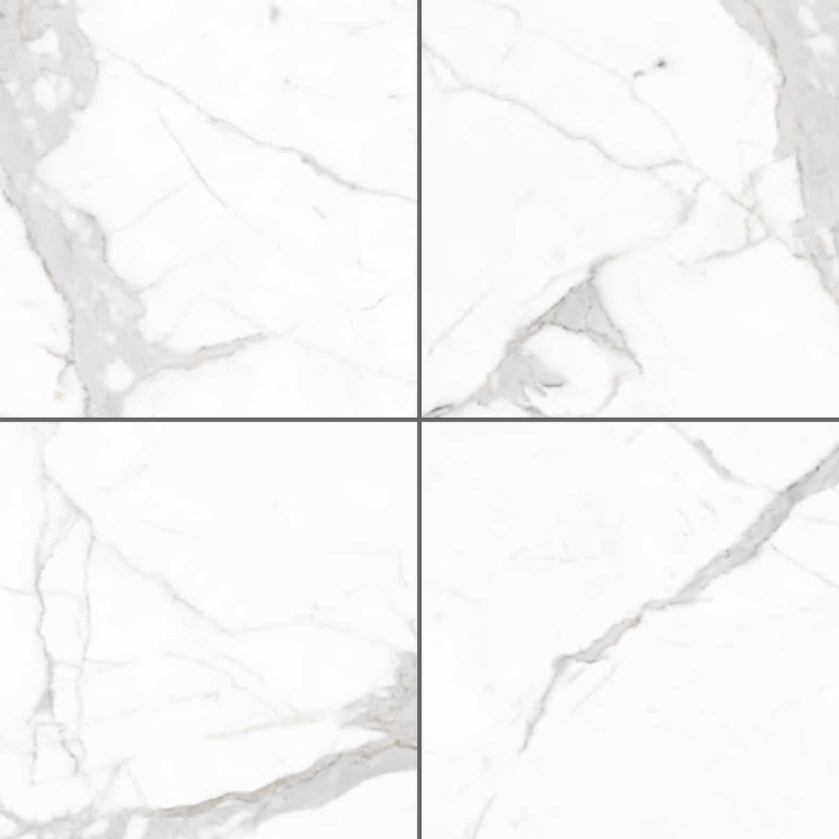 Marmi Classici Bianco Calacatta marble-look full-body porcelain tile
