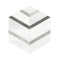 Utopio Hexo Mist - Marble Mosaic
