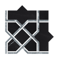 Utopio Madina Monochromo - Marble Mosaic