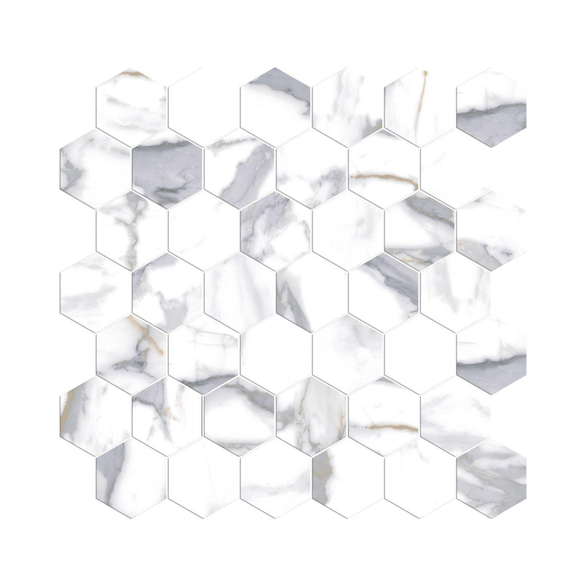 Murano Calacatta Gold Matte Glass Tile