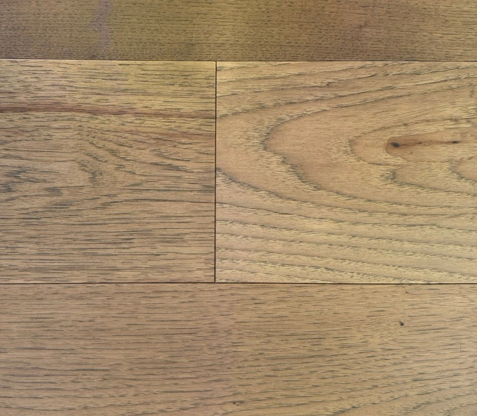 NAF Engineered Hickory 7.5in Wirebrushed Flooring - Nutmeg