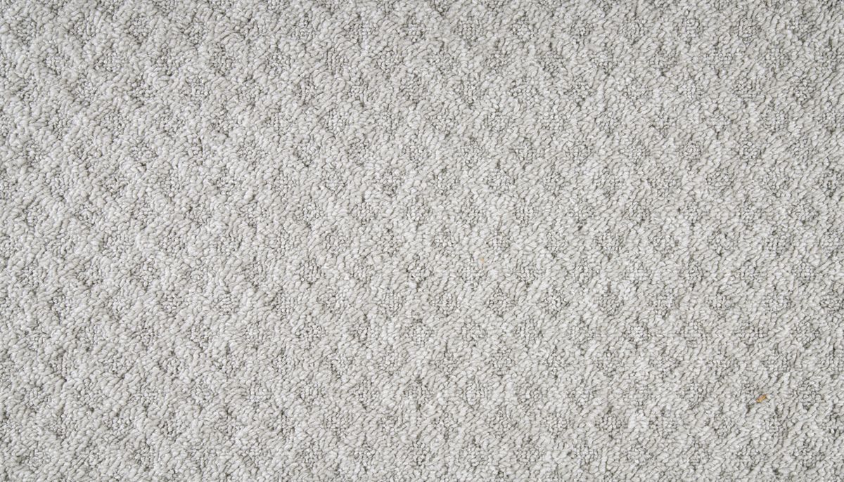 Walnut Weave carpet in Sleek Silver