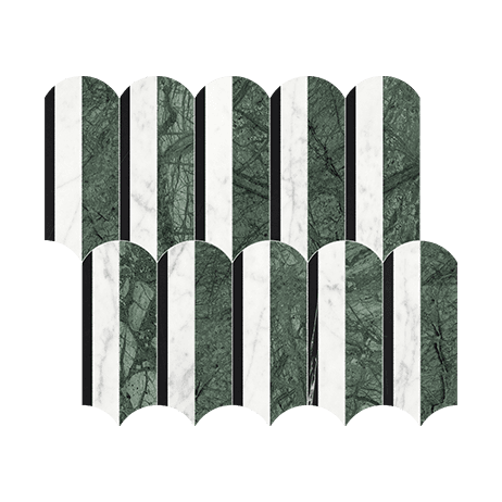 Utopio Hydros Pine - Marble Mosaic