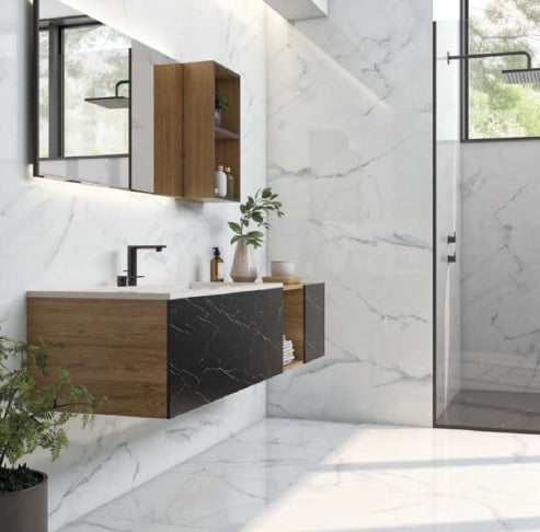 Pris Calacatta Blanco Porcelain Tile