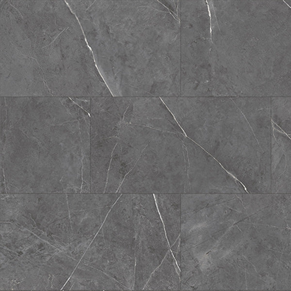 Endeavour Tile Graphite Dust glue-down vinyl tile 12x24