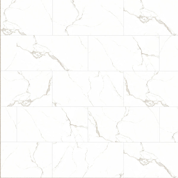 Flexfit Pro Tile Nuvo Calacatta glue-down vinyl tile