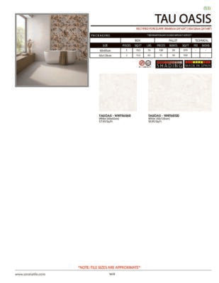 Tau Oasis Tau Oasis Porcelain Tile