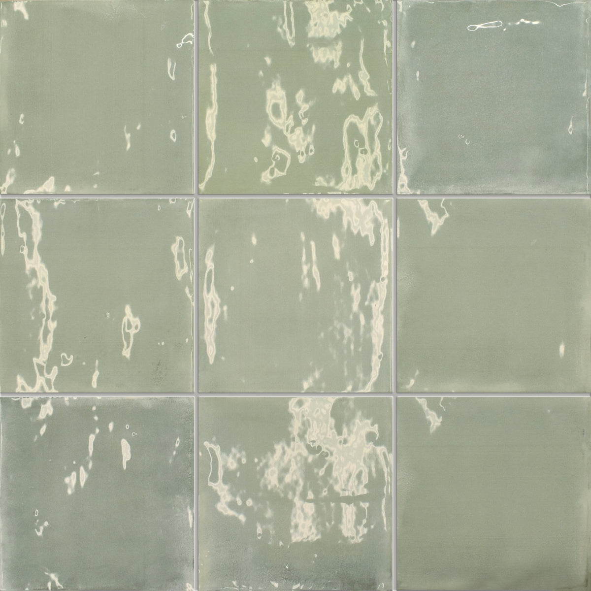 Tbox Aquamarine Glossy Ceramic Wall Tile