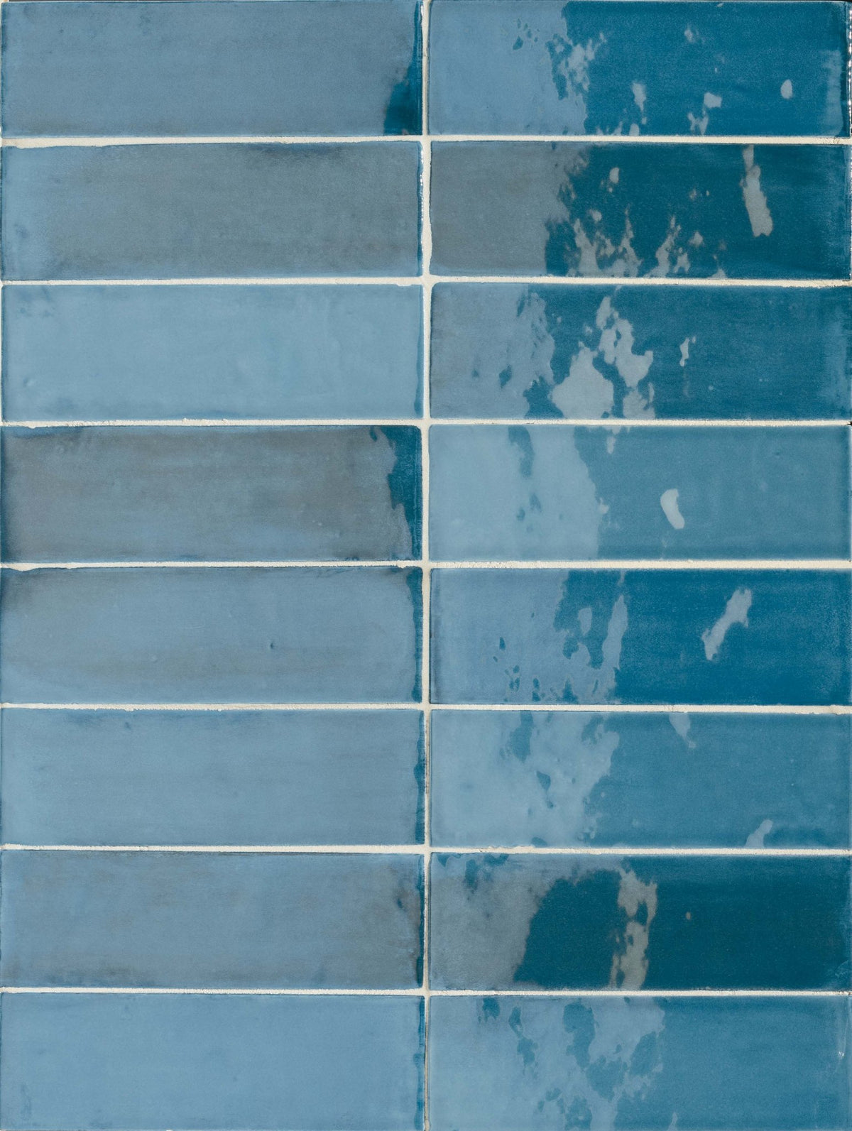 TBrick Navy Glossy Ceramic Wall Tile