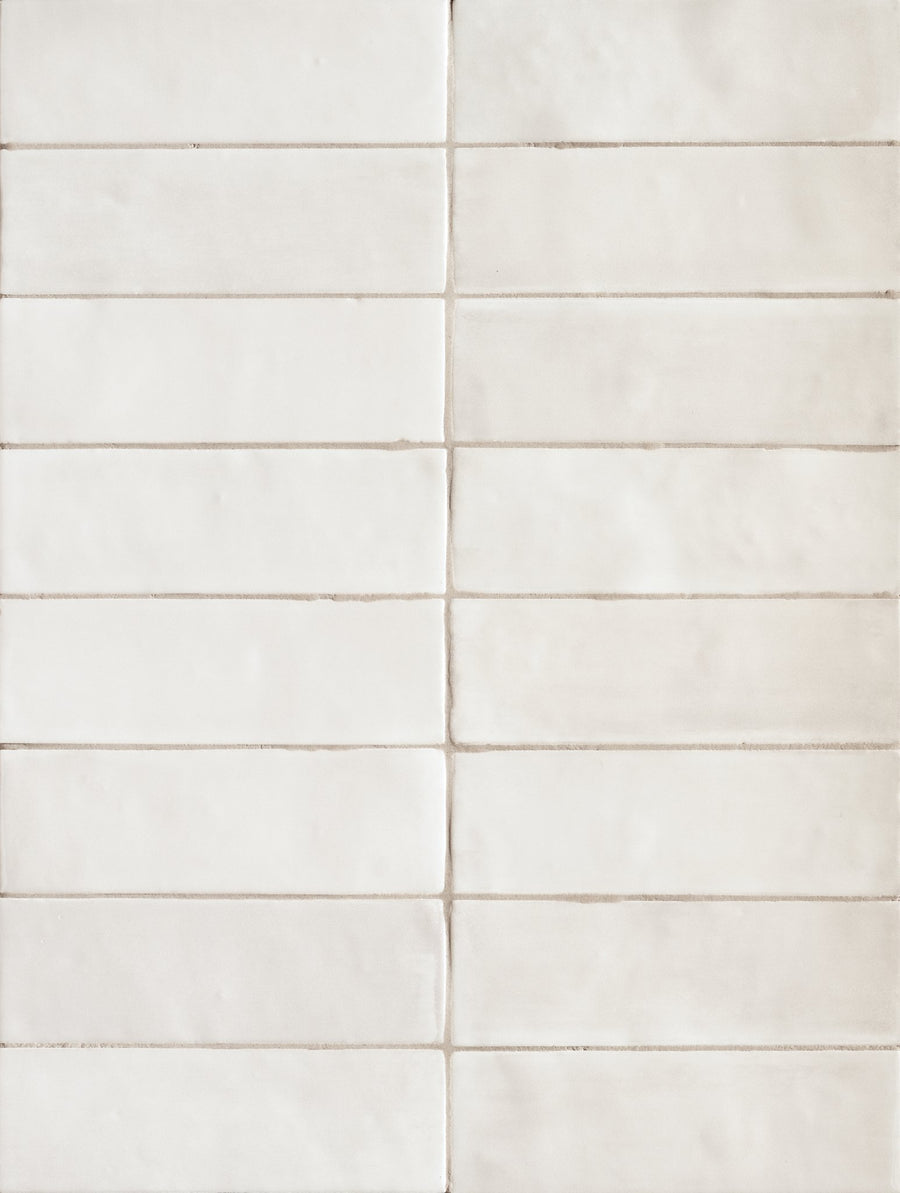 Tint Blanc 2x6 Matte Ceramic Subway Wall Tile