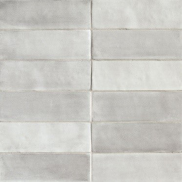 Tint Fog matte ceramic subway wall tile 2x6