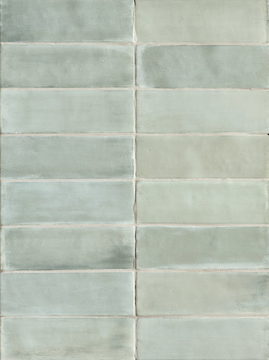 Tint Sea Glass 2x6 Matte Ceramic Subway Wall Tile