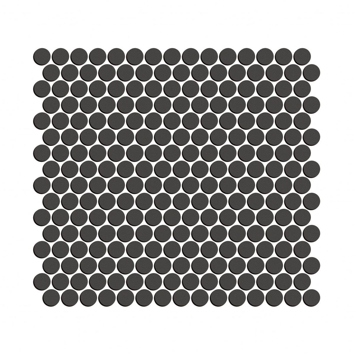 Trend Black Penny Matte Porcelain Tile