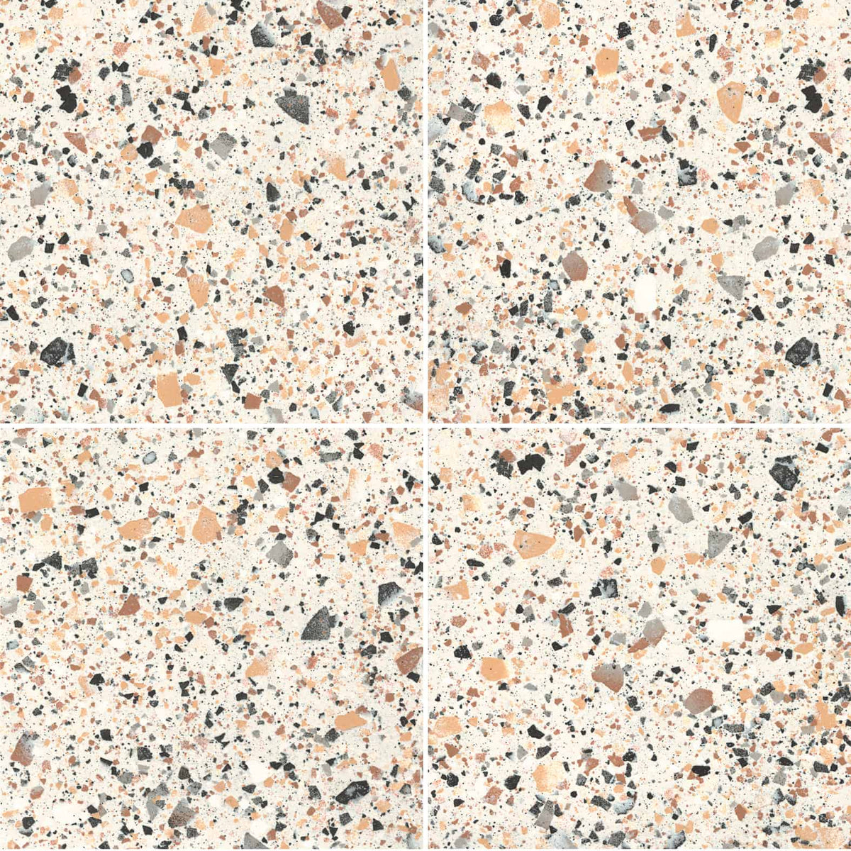 Venice Villa Ivory terrazzo-look full-body porcelain tile