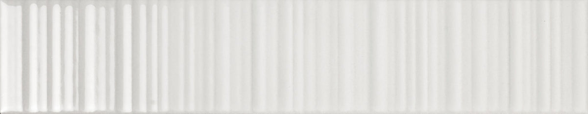 Vibrant White Glossy Porcelain Wall Tile