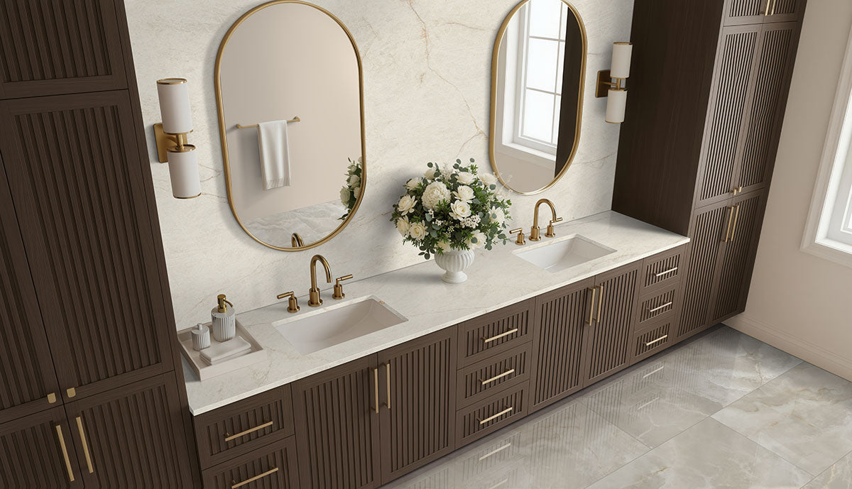 Exotika Alura 24 x 48 Polished Porcelain Tile