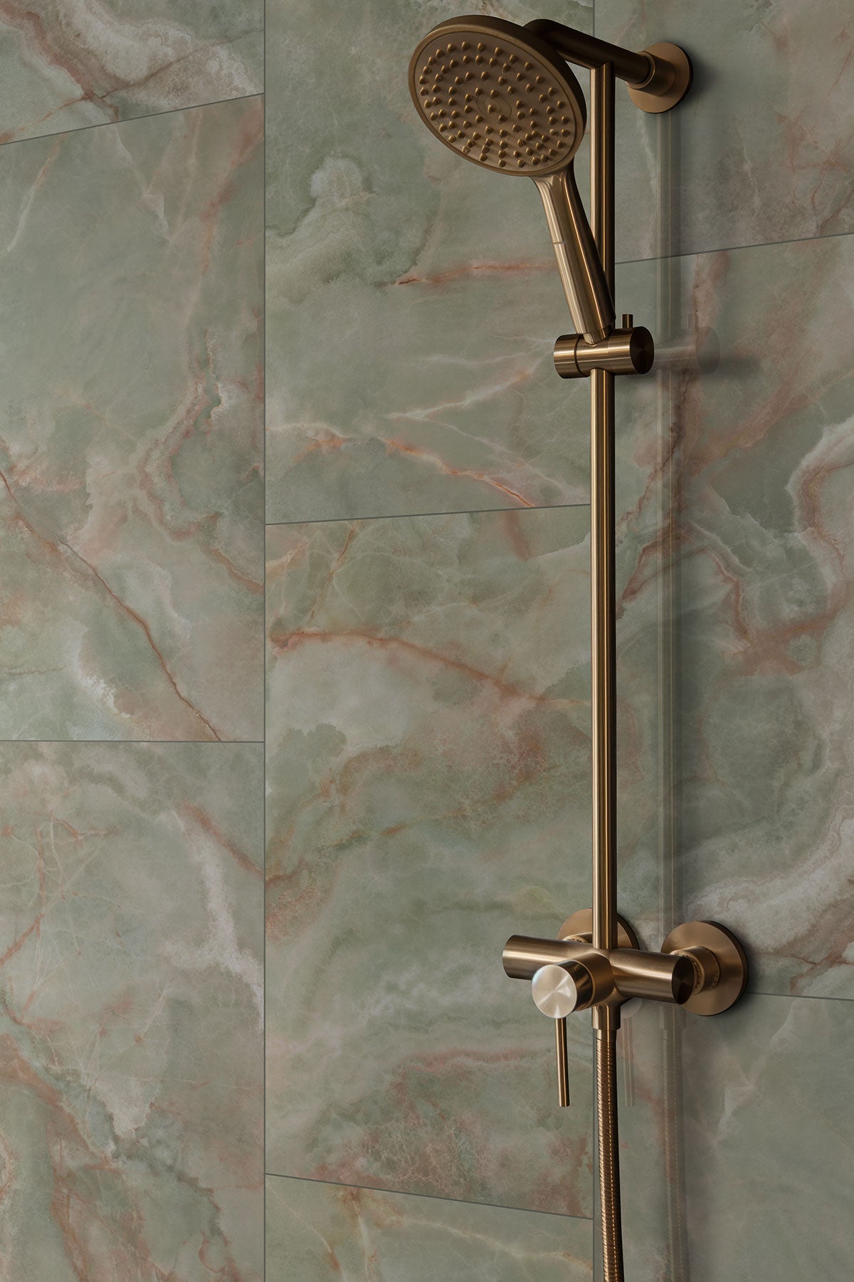 Exotika Verde Vivo 24 x 48 Polished Porcelain Tile