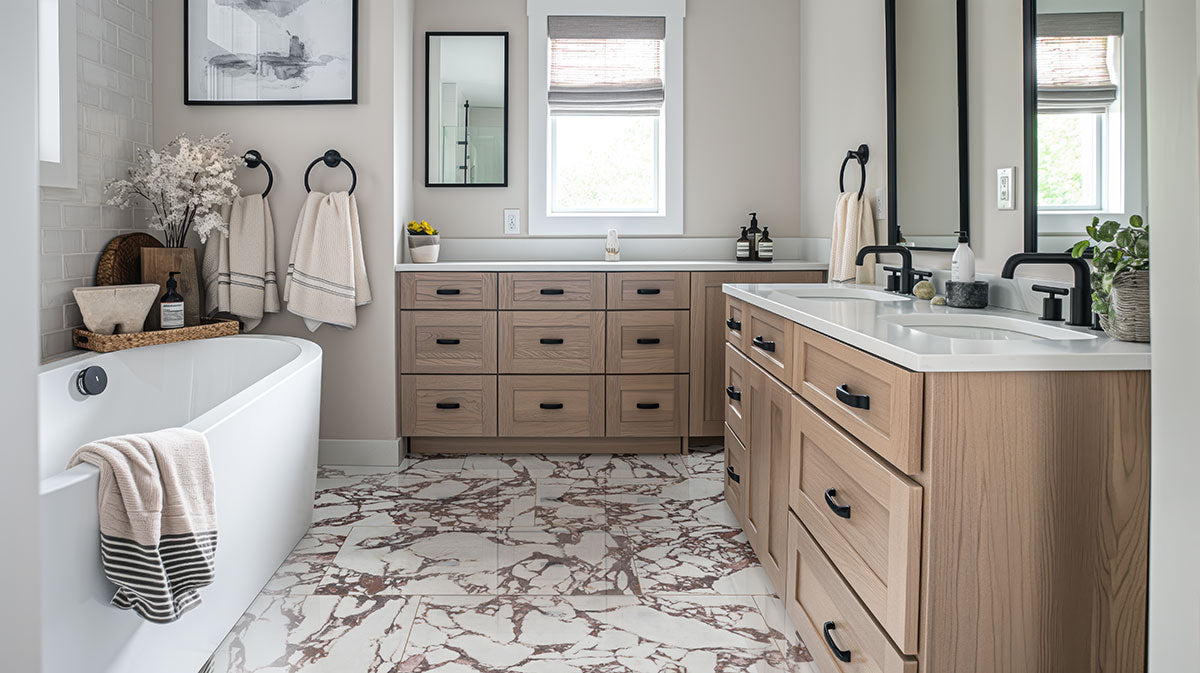 Exotika Violetta 24 x 48 Polished Porcelain Tile