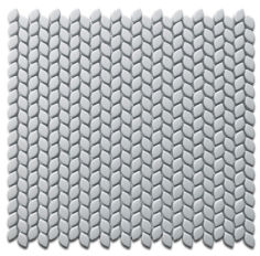Sarana Alexander Glass Leaf White Leaf Porcelain Tile 31.5x29.7cm