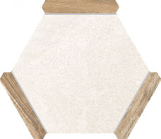 Sarana Avant Sacramento Beige Oak Porcelain Tile 22x25cm