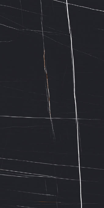 Sarana Ek Slabs SaharaNoir ~ Black Porcelain Tile 120x270cm