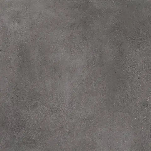 Glitch Carbon concrete-look porcelain tile