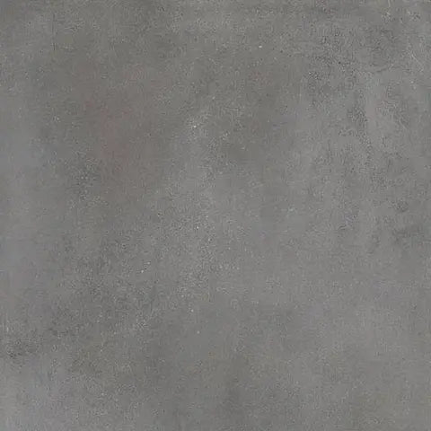 Glitch Graphite concrete-look porcelain tile